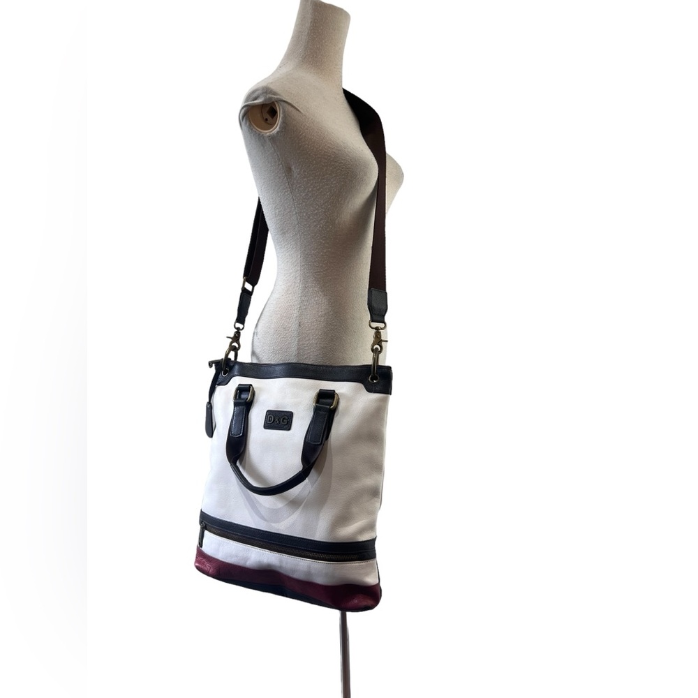 D&G unisex leather top handle tote bag - Picture 6 of 10